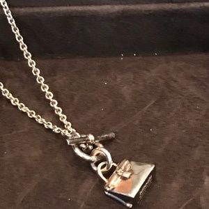 Hermès Kelly Sterling Toggle Necklace